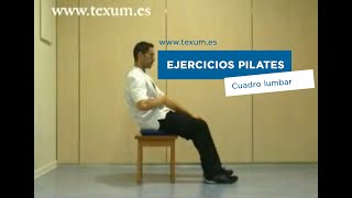 Ejercicio de Pilates para Lumbares [upl. by Nosa383]