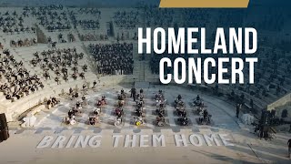 1000 Israeli musicians sing with one voice BRING THEM HOME  Homeland concert [upl. by Aneerbas]