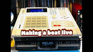 MPC 3000 making a beat live [upl. by Arlana]