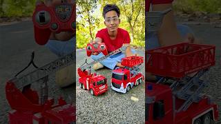 Remote Control Two Fire Truck Unboxing🔥🚒 [upl. by Ylevol]