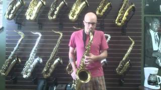 Saxquest Ben Reece Plays Minty Buescher THC Tenor [upl. by Rosemare]