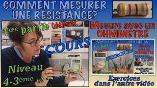 Mesure dune résistance avec un ohmmètre Utilisation des calibres Cours et applications Tutoriel [upl. by Head855]