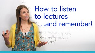 How to listen to lectures Understand amp remember with these strategies [upl. by Hinman]