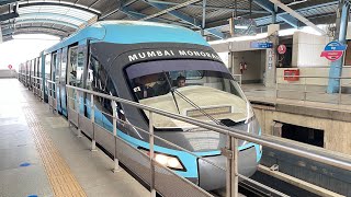 Mumbai Monorail India [upl. by Atiekan]