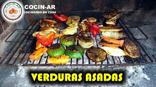 Verduras asadas a la parrilla COCINAR [upl. by Davie]