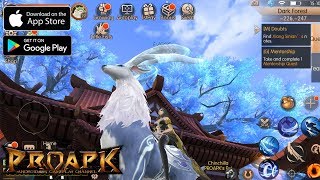 Novoland The Castle In The Sky Gameplay Android  iOS 3D Open World MMORPG [upl. by Hadnama]