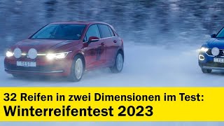 ÖAMTC Winterreifentest 2023  ÖAMTC [upl. by Ajad]