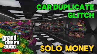 NEW CAR DUPLICATION GLITCH IN GTA 5 ONLINE SOLO BETTER EXPLAINED ONLY CONSOLES [upl. by Harte916]