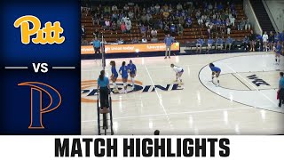 Pitt vs Pepperdine Match Highlights  2024 ACC Volleyball [upl. by Hourigan]