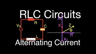 RLC Circuits 12 of 19 Series RLC Calculating Impedance Current and Voltage [upl. by Jacinto]