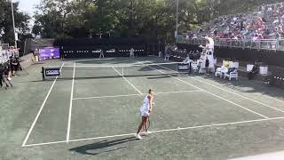 Dayana Yastremska vs Magda Linette 2024 Charleston Open [upl. by Alida]