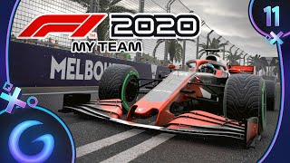 F1 2020  MODE MY TEAM FR 11  Changement de Coéquipier  Australie [upl. by Christophe979]