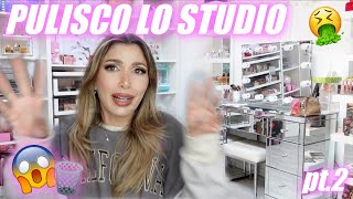 METTIAMO IN ORDINE IL MIO STUDIO INCASINATO 🤮pt2 MelissaTani [upl. by Socin967]