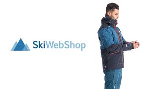 Picture Naikoon ski jacket men dark blue [upl. by Lihka]