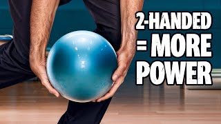 How to Hook a Bowling Ball 2Handed [upl. by Giefer184]