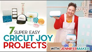 7 Super Easy Cricut Joy Projects for Beginners Quick amp Fun [upl. by Tansy]