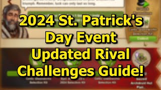 Forge of Empires Rival Challenges Nerfed Updated Rivals Strategy St Patricks Day Event [upl. by Lesly]