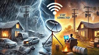 Starlink Setup Simplified Reliable OffGrid Internet When Disaster Strikes [upl. by Hasheem]