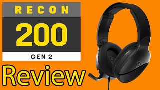 Turtle Beach Recon 200 Gen 2 Review amp Sound Test [upl. by Jovita]