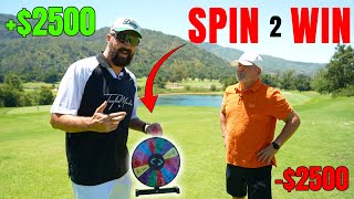 Spin The Wheel Golf Challenge [upl. by Arrac]