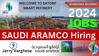 quotSaudi Aramco Hiring 2024 Apply Online Salary Details amp Work Visa Processquot [upl. by Dennison]