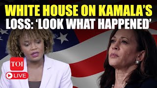 LIVE White House Blames Kamala Harris’ Election Loss On… Biden Team Prepares For Power Transition [upl. by Stephana]