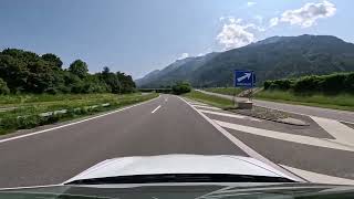 Thun to Lungern Switzerland Drive Tour 4K [upl. by Kcinimod]