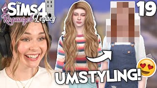 Ein neuer Look für Rapunzel  Die Sims 4 Rapunzel Legacy Part 19  simfinity [upl. by Nawram]