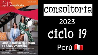 Mi Consultoria ciclo 19 Perú  Natura Avon 🎄 [upl. by Allecsirp]