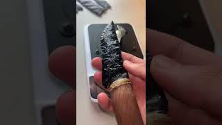 Kitchen knife vs Obsidian knife which is sharper sharp sharpness history minecraft obsidian [upl. by Bellamy]