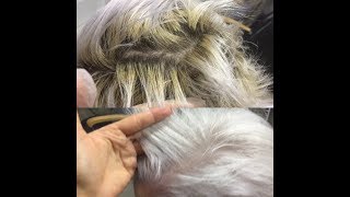 Comment rattraper une coloration blonde ratée [upl. by Anaitsirhc]