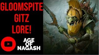 AGE OF SIGMAR  GLOOMSPITE GITZ  LORE [upl. by Kcolttam]