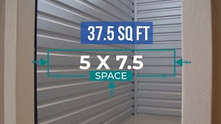 5x75 Storage Unit Size Information [upl. by Aes]