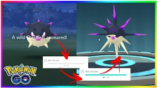 How to Evolve Qwilfish to Overqwil Pokémon GO 🔴 [upl. by Haceber214]