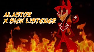 Alastor x Sick Listener  Hazbin Hotel ASMR [upl. by Ylicic623]