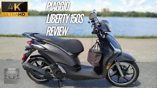 Piaggio Liberty 150S Review [upl. by Elletnohs38]