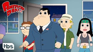 The Smiths Get Rid of Their Boring Neighbors Clip  American Dad  TBS [upl. by Vallery]