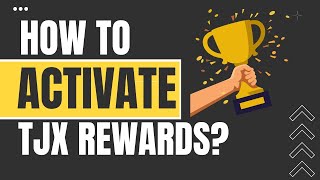 activatetjxrewardscom How to Activate Card Online ⏬👇 [upl. by Durr19]