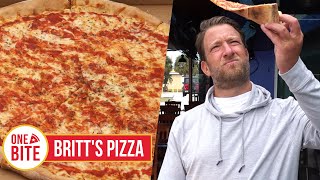 Barstool Pizza Review  Britts Pizza Treasure Island FL presented by Rhoback [upl. by Ewold]