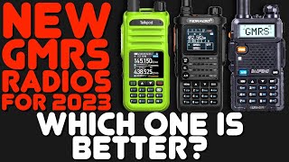 NEW GMRS HT Comparison Baofeng UV5R GMRS TidRadio H8 amp Talkpod A36Plus GMRS Radios Compared [upl. by Yriek435]