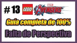 LEGO Marvel Vengadores  Guía de 100  Parte 13  Falta de Perspectiva [upl. by Rizzi]