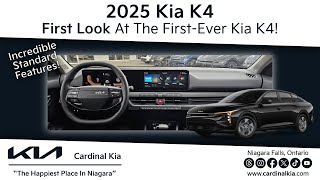 2025 Kia K4  First Look At The FirstEver Kia K4 [upl. by Loris]