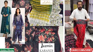 Jazmin KARANDI  SUPER WHOLESALE  Hashim Fabrics [upl. by Oinota]