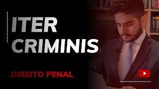 DIREITO PENAL  ITER CRIMINIS [upl. by Tezile]