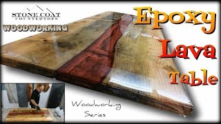 Epoxy Lava Table [upl. by Menendez]