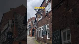 Into the shambles in Chesterfield visitengland walkingtour travelvlog england citywalk [upl. by Aimee]