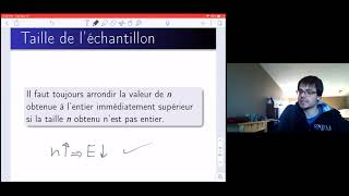 StatsProjet chapitres 56 vidéo 5  Student et taille minimale déchantillon [upl. by Aleras]