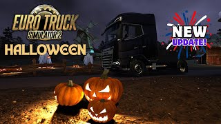 🔴EURO TRUCK SIMULATOR 2  HALLOWEEN THEME  NEW VIBE  TAMIL LIVE‬ with ArBlastYT [upl. by Nylhsoj597]