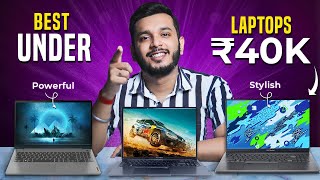 Top 5 Best Laptops Under Rs40000⚡Best Laptop For Students in 2024 [upl. by Akibma129]