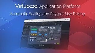 Automatic Scaling and PayperUser Pricing  Virtuozzo Application Platform [upl. by Mavilia]